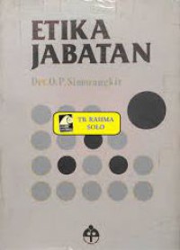 Etika jabatan
