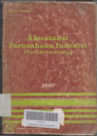 Akuntansi perusahaan industri (cost accounting)