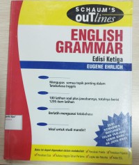 Teori dan soal-soal English grammar / Eugene Ehrlich dan Daniel Murphy ; terj. P. Tomasouw, M. Renyaan