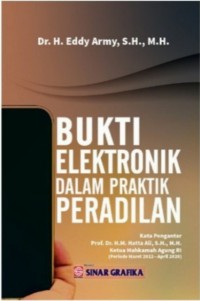 Bukti elektronik dalam praktik peradilan
