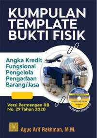 Kumpulan template bukti fisik angka kredit fungsional pengelola pengadaan barang atau jasa