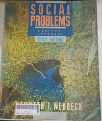 Social problems : a critical approach