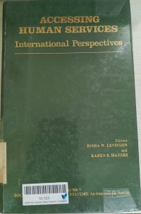 Accessing human services : international perspectives