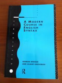 A modern course in english syntax