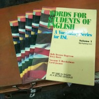 WORDS for students of English : a vocabulary series for ESL