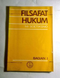 Filsafat hukum bagian 1