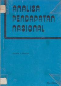 Analisa pendapatan nasional