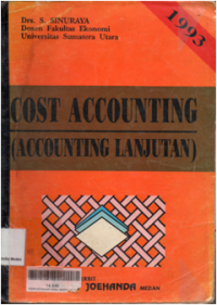 Cost accounting: accounting lanjutan