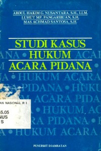 Studi kasus hukum acara pidana