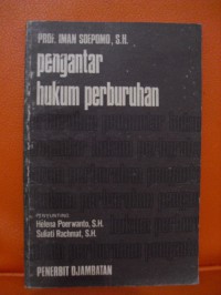 Pengantar hukum perburuhan