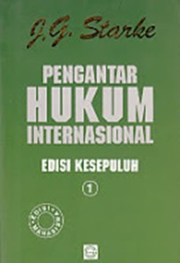 Pengantar hukum internasional jilid 1