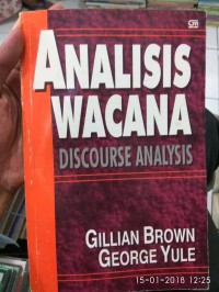 Analisis wacana