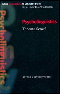 Psycholinguistics : Thomas Scovel