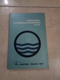 Pedoman plambing Indonesia 1979