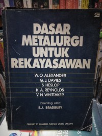 Dasar metalurgi untuk rekayasawan