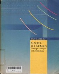 Macroeconomics : concepts, analysis and applications