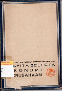 Capita selecta ekonomi perusahaan