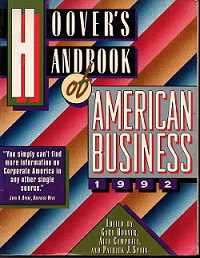 HOOVER'S handbook of American business 1992