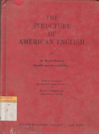The stucture of american english jilid 2
