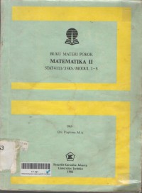 Buku materi pokok matematika