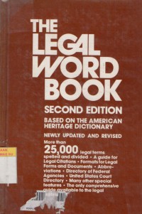 The legal word book