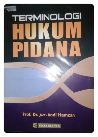 Terminologi hukum pidana