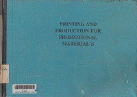 Printing and production for promotional materials