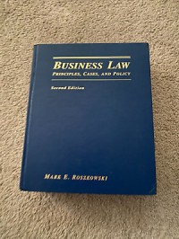 Business law : principles, cases and policy