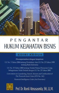 Pengantar hukum kejahatan bisnis