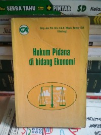 Hukum pidana dibidang ekonomi